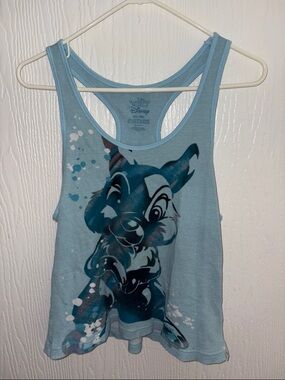 Vintage XXL “Wonderful World of Disney” Light Blue THUMPER Racerback Tank
